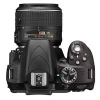 Appareil photo reflex numérique d'occasion D3300 avec objectif zoom 18-55 mm, capteur CMOS 24,2 MP, vidéo Full HD – Appareil photo numérique d'entrée de gamme