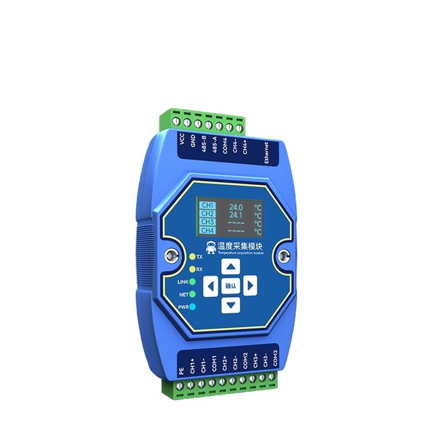 Ebyte ODM ME31-XDXX0400 Supports TCP or RTU Protocol PT100 Resistance Temperature Acquisition Gateway RS485 Modbus Module