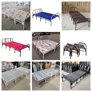 <b>Single</b> Folding Factory Metal <b>Bed</b> with Factory Price - Product Image 6