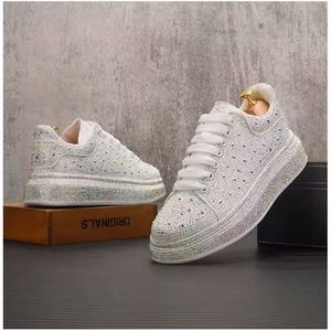 Chaussures décontractées pour hommes printemps-été, noires, tendance mode outdoor, à semelle épaisse antidérapante, style marche robuste - Product Image 4