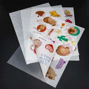 Papier autocollant Washi imprimable personnalisé A3 A4 A5 8,5x11 avec dos en film PET pour <span class=keywords><strong>Cricut</strong></span> et Silhouette - Product Image 1