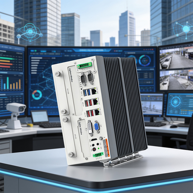Wide Temp Core I9/i7/i5/i3 Fanless Embedded Industrial Small Industrial Computer