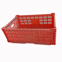 Caisse en plastique empilable pour bouteilles de bière, caisse de transport en plastique pour le stockage