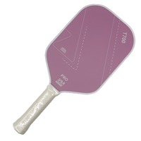 Raquette de pickleball en fibre de carbone T700 de 16 mm, pressée à froid, 220-230g, pour l'entraînement des jeunes - Vente en gros usine Heyuan