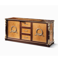 Ensemble de chambre à coucher complet de style rococo arabe, meubles de haute qualité, ensembles de chambre à coucher antiques, meubles sculptés à la main en or, meubles de Foshan