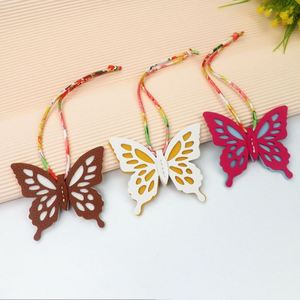 Elegantes Adornos de Mariposa para Bolsos, Decoraciones Estilosas para Bolsos de Mano, Lindos Llaveros de Cuero PU con Lazo - Product Image 1
