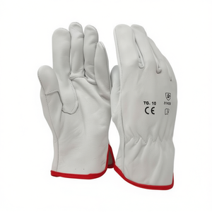 Guantes de Trabajo de Cuero Vacuno TTAKE, Talla 10, Certificación CE - Product Image 2
