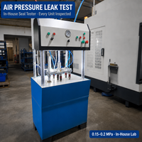 Couvercle de carter moteur OEM 1P92F en aluminium moulé sous pression ADC12, testé pour les fuites d'air par CNC, certifié ISO9001, pour pièces de moteur de tondeuse autoportée