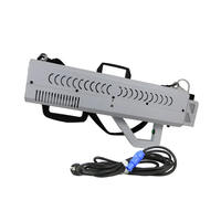 Machine à fumée LED portable 1500W pour événements de mariage et DJ, effet glace sèche, construction métallique, contrôle DMX, réservoir 1,5L pour discothèque