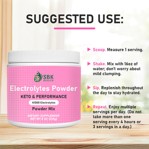 Electrolytes Help Your Water Do More Electrolytes <b>Powder</b> Potassium <b>Magnesium</b> Workout Electrolyte Replenish Mix - Product Image 2