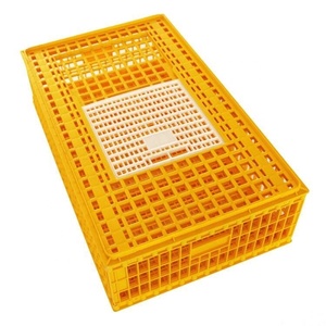 Poultry crate used plastic poultry crate, large size poultry transport crate
