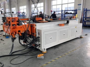 Hoàn toàn tự động 50 <span class=keywords><strong>CNC</strong></span> ống uốn máy tốc độ cao ống Bender ô tô hàng không vũ trụ ngành công nghiệp - Product Image 2