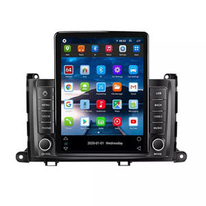 راديو سيارة تسلا أندرويد مع شاشة IPS ومعالج إشارات رقمي لتويوتا سيينا 2009-2014، ذاكرة 8+128 جيجابايت، 4G LTE، نظام تحديد المواقع، راديو سيارة، نظام صوتي للسيارة - Product Image 2