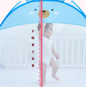 Di động có thể gập lại pop-up bé cũi lưới chống muỗi với tính năng an toàn thân thiện với môi sử dụng mùa hè để ngăn chặn leo núi - Product Image 2