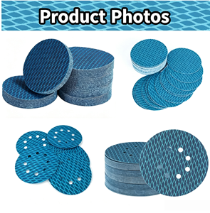 Disco de Lijado Fortunebrasive de 9 Pulgadas (225 mm) con 8 Agujeros, Tipo Rombo, con Velcro, Grano 180, Óxido de Aluminio, Antiobstrucción, para Lijar Paneles de Yeso - Product Image 5