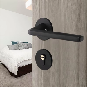 Thiết kế hiện đại cửa nhôm xử lý đòn bẩy loại cao cấp đơn giản kính xử lý cho khách sạn hoặc căn hộ cho phòng - Product Image 3