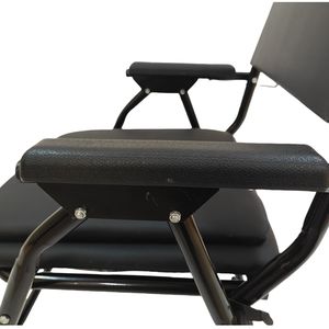 घर बहु-कार्यात्मक शौचालय कुर्सी पोर्टेबल तह गर्भवती महिलाओं के घर शौचालय उच्च बैक शौचालय कुर्सी उपलब्ध - Product Image 5