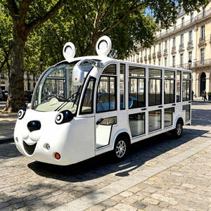 Autobús Turístico Eléctrico de 14 Plazas con Batería de Plomo-Ácido, para Hoteles y Resorts, 45-50 km/h, 2 Años de Garantía, ¡Oferta! - Product Image 1