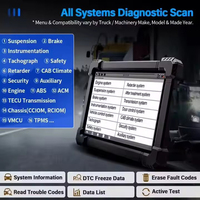Camion robuste Ancel X7 HD Scanner automobile système complet injecteur codage réinitialisation Auto Diagnostic camion Scanner outils