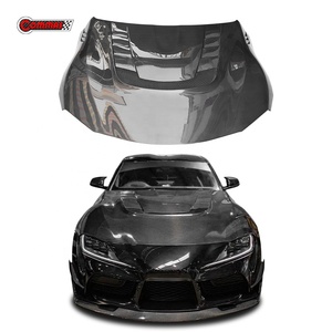 Capó de Motor de Fibra de Carbono Estilo Var para Toyota GR Supra A90, Capó de Motor de Carbono Preimpregnado Real, Venta al Por Mayor - Product Image 1
