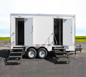 Di động nhà vệ sinh Cắm Trại Di động nhà vệ sinh Trailer các nhà sản xuất sang trọng di động phòng tắm nhà vệ sinh ngoài trời Tùy Chỉnh hiện đại 1200kg - Product Image 4