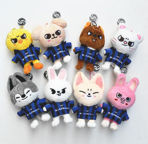 Nuevas llegadas: 8 diseños de muñecos de peluche suaves y ecológicos de Stray Kids SKZOO con llavero - Product Image 1