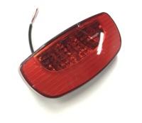 Feu arrière LED haute puissance de luxe 24v 36v 48v pour Ebike un accessoire de câble élégant