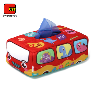 Hot Sale Preschool <strong>Baby</strong> <strong>Tissue</strong> <strong>Box</strong> Educational <strong>Baby</strong> Montessori <strong>Toys</strong> Soft Stuffed Square Scarves Sensory <strong>Toys</strong> - Product Image 2