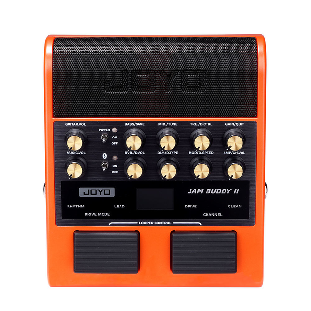 JOYO JAM BUDDY II 10W Electric Guitar Amp Multi-Effects Pedal Combo 14 Models 9 Effects Aluminum Alloy CE Certified for