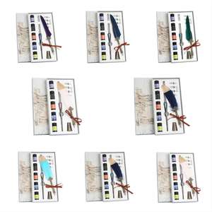 Bolígrafo Bonvan Starry Sky Feather con Punta de 0.7mm, Logotipo Metálico Personalizado, Bolígrafo Promocional con Tinta Multicolor, Diseño Novedoso - Product Image 4