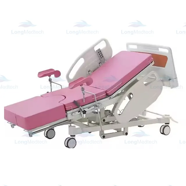 看護病院のベッドハイエンド分娩室マタニティ電気産児婦人科産児分娩ベッドチェアテーブル