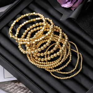 5 Pcs/<b>set</b> Fashion Snake Bone Chain Crystal Rhinestone <b>Bracelet</b> <b>Set</b> for Women Jewelry - Product Image 5