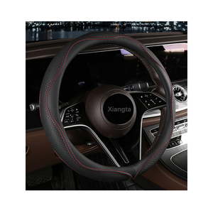Toyota karbon Fiber direksiyon kılıfı için Xiangta araba aksesuarları 36-38Cm araba direksiyon kılıfı s silikon - Product Image 3