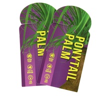 Étiquettes d'étiquettes de plantes personnalisées colorées imprimées