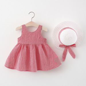 Vente en gros de robes d'été pour bébés, vêtements pour enfants, robes de fée roses pour filles avec ailes, fournisseur chinois - Product Image 1