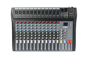 Mixer Audio Professionale a 4 Canali in Metallo con Certificato CE, Console DJ, Amplificatore 100W e Lettore Musicale - Product Image 6