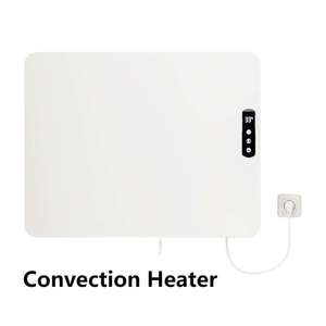 <b>Lightweight</b> <b>Iron</b> Electric Convective Heater Wall-Mounted Panel Portable Freestanding Remote Control Household Energy Saving - Product Image 2
