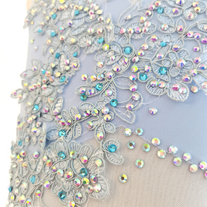 LIUHUO Abito da Danza Lirica per Ragazze, Vestito da Pole Dance di Lusso con Luci per Competizioni, Blu Chiaro Personalizzabile BD9385 - Product Image 5