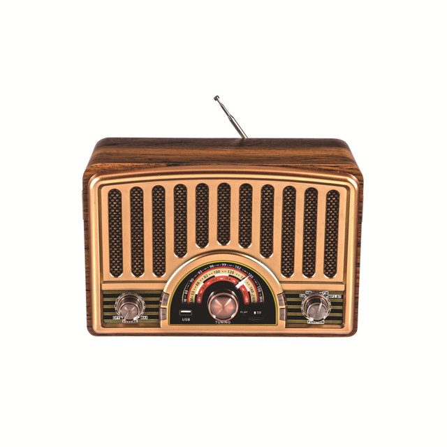 Retro Style Smart Speakers Multi-Function FM Radio RGB USB WIFI Home Playback AM for BT Band Three Manufacturers Sales