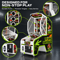 Machine de jeu d'arcade de rugby BLEE, machine de jeu de football américain automatique, machine de tir de football américain portable