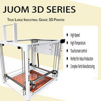 Imprimante 3D industrielle grand format FDM 1000x1000x1000mm avec une vitesse d'impression de 500mm/s