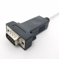 Adaptador de Cable de 9 pines Macho A hembra Rs232 Serial Db9 Macho A Usb 2,0, convertidor de serie