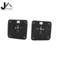 Rétroviseur de porte de voiture anti-éblouissement pour Suzuki Jimny 3 portes Pueatas 2018-+ Grand angle Teinte bleue Accessoires extérieurs