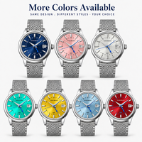 50 montres à quartz OEM pour hommes, GMT Pilot, haute précision, classiques, en acier inoxydable, avec marque privée, fabricant de montres-bracelets de ville