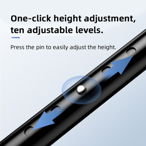 Muletas Ligeras para Antebrazo para Adultos, <span class=keywords><strong>Muleta</strong></span> de Codo Telescópica Ajustable <span class=keywords><strong>con</strong></span> Reflector - Product Image 3