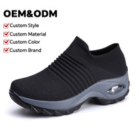 Chaussures de course pour hommes, design en mesh athlétique professionnel, personnalisées en usine, pour l'entraînement au marathon, la course sur route et la remise en forme en salle de sport