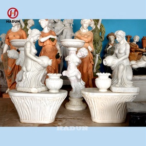 Élégante Statue de Dame Vierge <span class=keywords><strong>Marie</strong></span> <span class=keywords><strong>Fontaine</strong></span> en Marbre Vente - Product Image 6