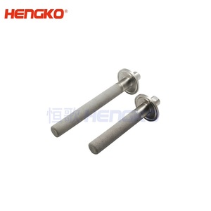 HENGKO di Alta Qualità In Acciaio Inox In Polvere 1.5 pollici 2 <span class=keywords><strong>um</strong></span> Tri morsetto lato aria Pietra Aerazione Diffusione di Pietra - Product Image 4
