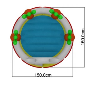 Castillo Inflable Portátil para Niños SHUNYUAN JL0093-5, Parque Infantil, Cama Elástica, Modelo <span class=keywords><strong>de</strong></span> Dibujos Animados, Juego <span class=keywords><strong>de</strong></span> Salto - Product Image 5