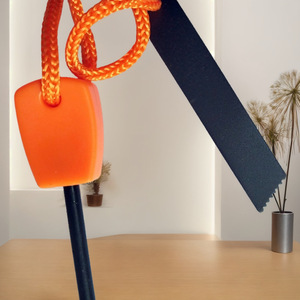 Allume-feu de survie en plein air, petite tige de magnésium légère, multifonctionnelle, pour le camping, la randonnée et les situations d'urgence - Product Image 4